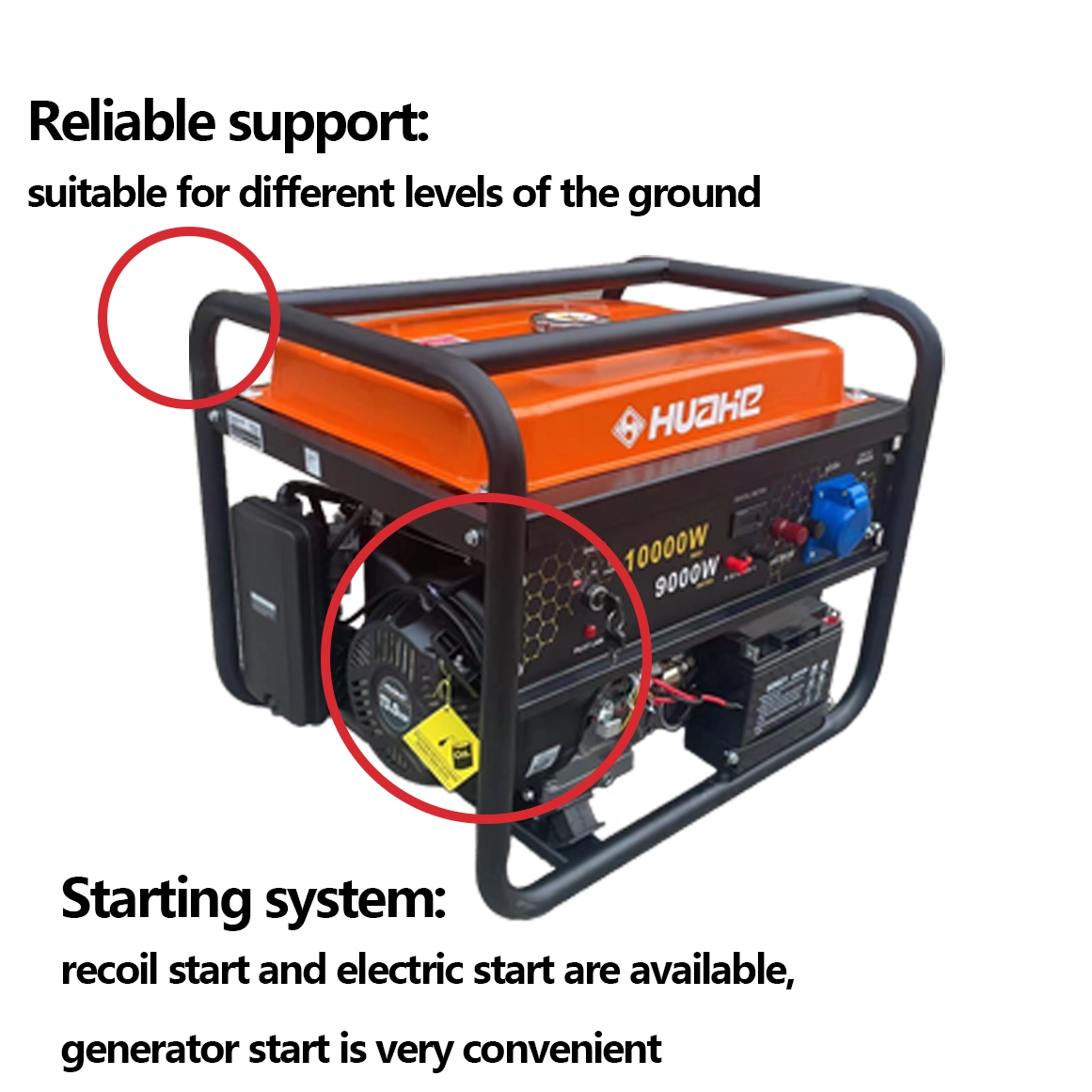 ¿Cuáles son las ventajas de los generadores de gasolina sin plomo?