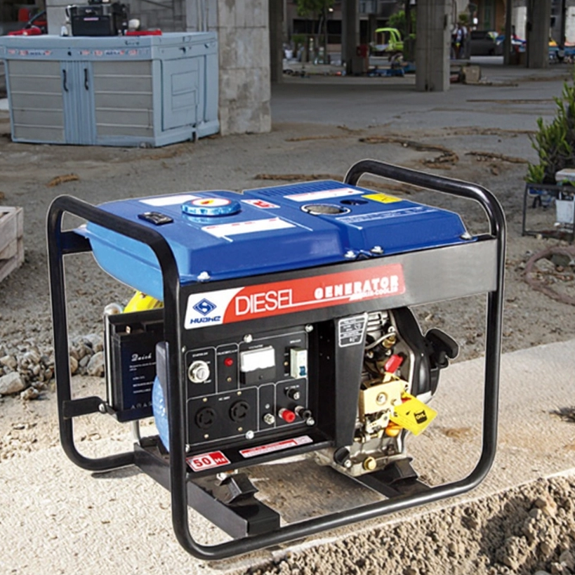 ¿Cuál es el consumo de combustible de un generador diesel de 3kW?