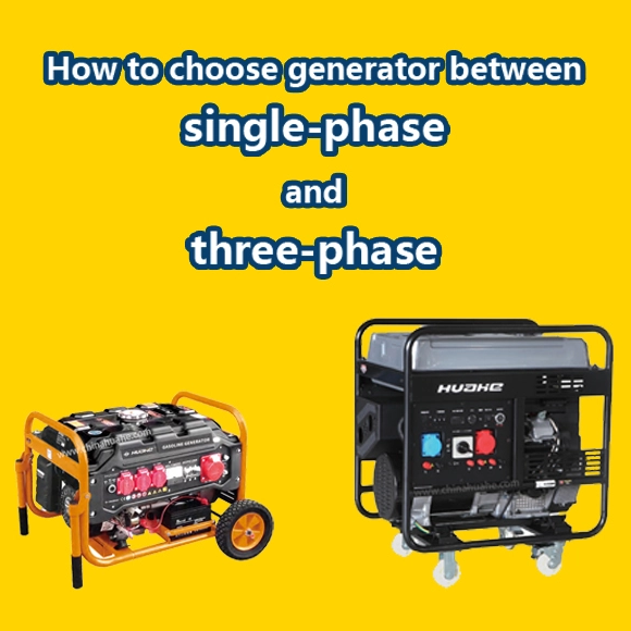 Cómo elegir entre generador monofásico y generador trifásico