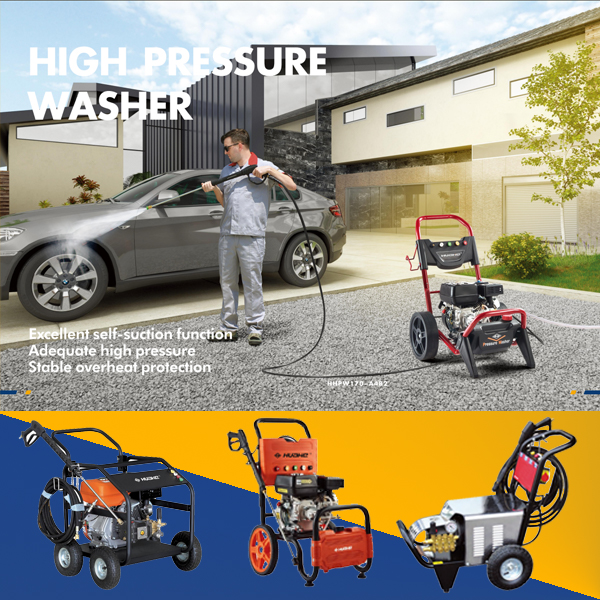 ¿Qué potencia de lavadora a presión necesito para una casa?